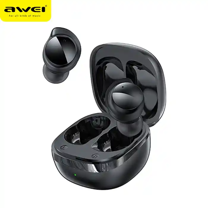 Awei T78 Bluetooth 5.3 Earphones Wireless 3D Stereo TWS Headphones with Microphones Game In-ear Headset Hifi HD Call Earbuds